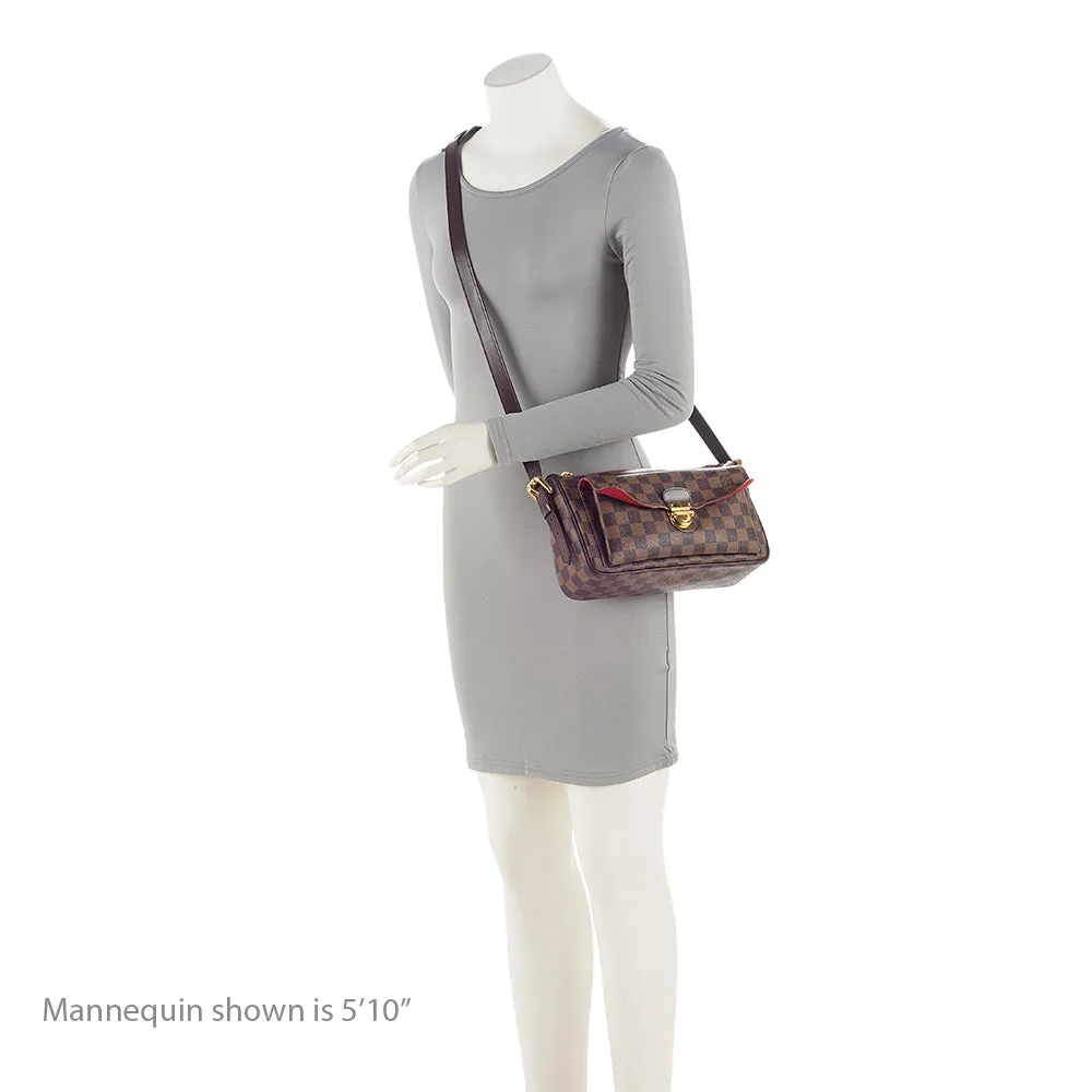 Louis Vuitton Vintage Damier Ebene Ravello GM Shoulder Bag (SHF-21610)