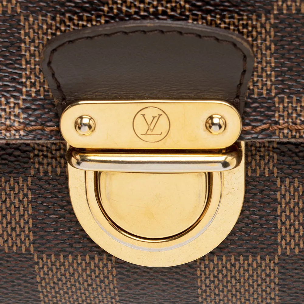 Louis Vuitton Vintage Damier Ebene Ravello GM Shoulder Bag (SHF-21610)