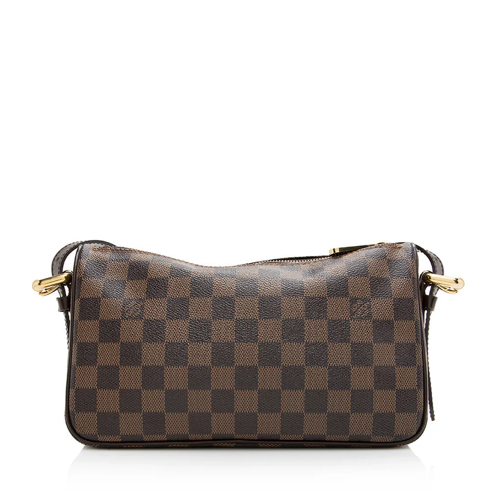 Louis Vuitton Vintage Damier Ebene Ravello GM Shoulder Bag (SHF-21610)