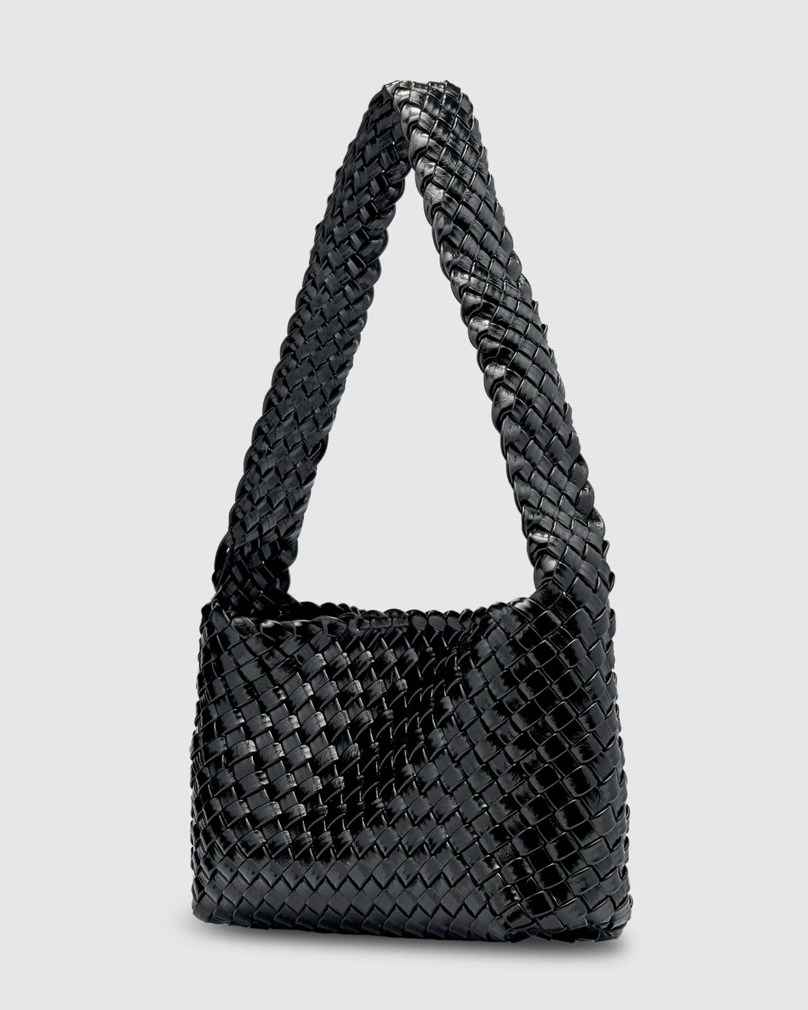 Luca Woven Shoulder Bag