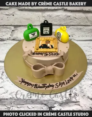 Luxury Shopper Cake
