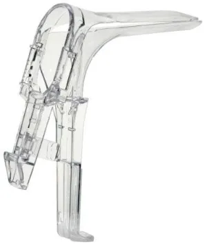 Mckesson Medi-Pak Vaginal Speculum: 10 Count, Clear, Large, 1.33" x 5.33"