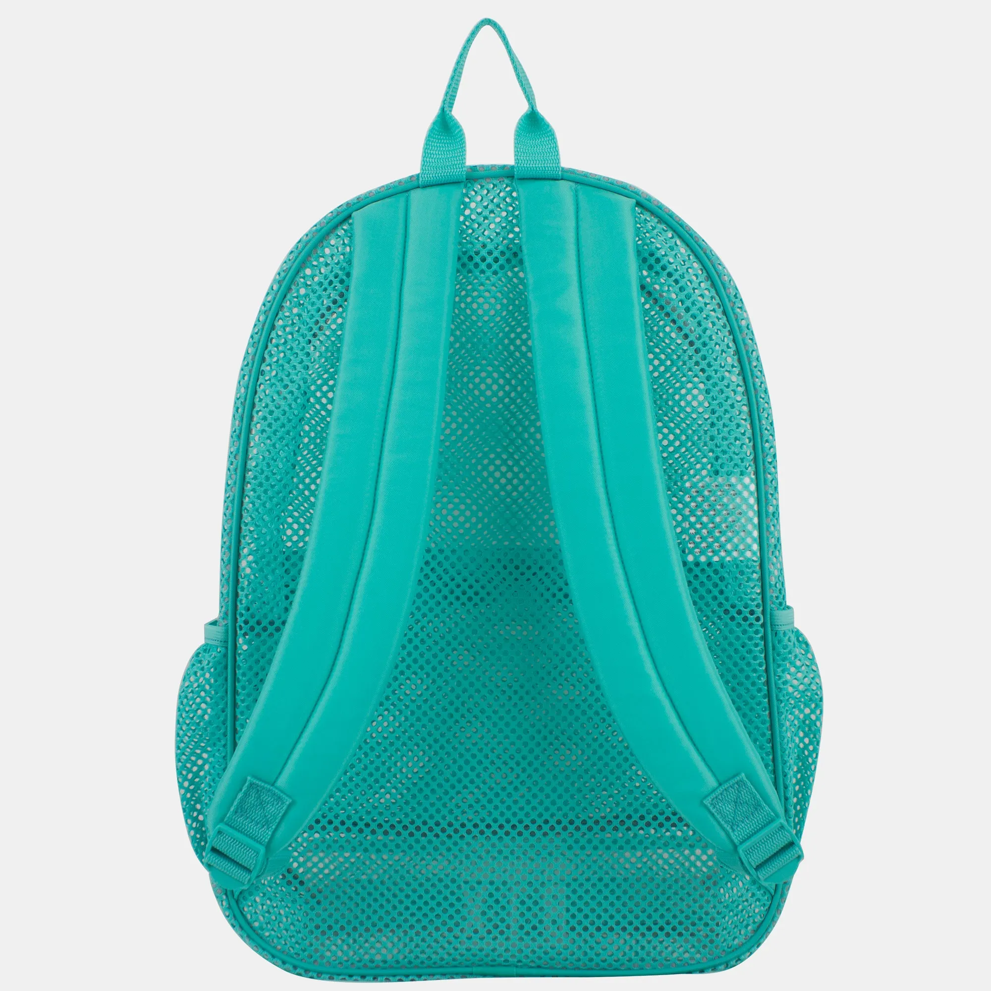 Mesh Gym Backpack, Turquoise