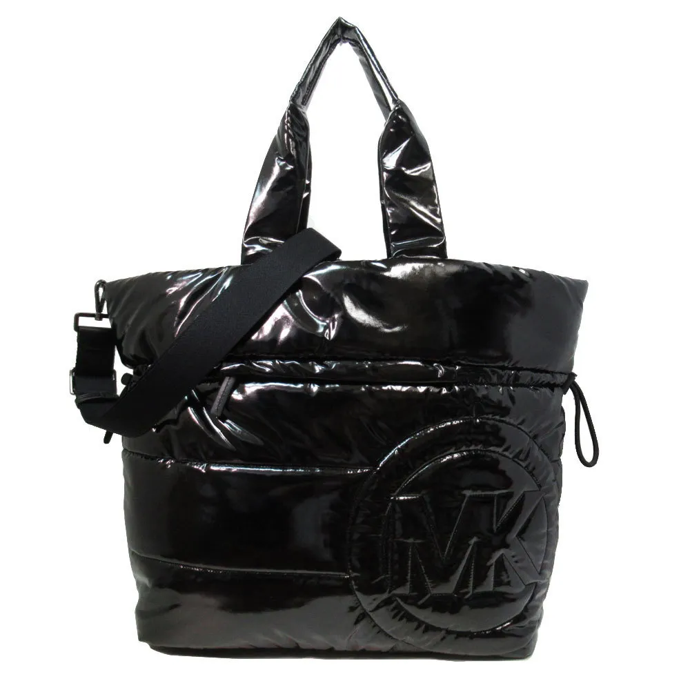 MICHAEL KORS Rae Large Quilted Patent Tote Bag