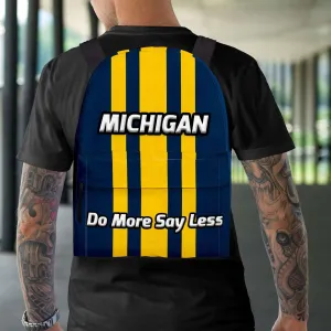 Michigan Do More Say Less Wolverines Basketball Fan Backpack