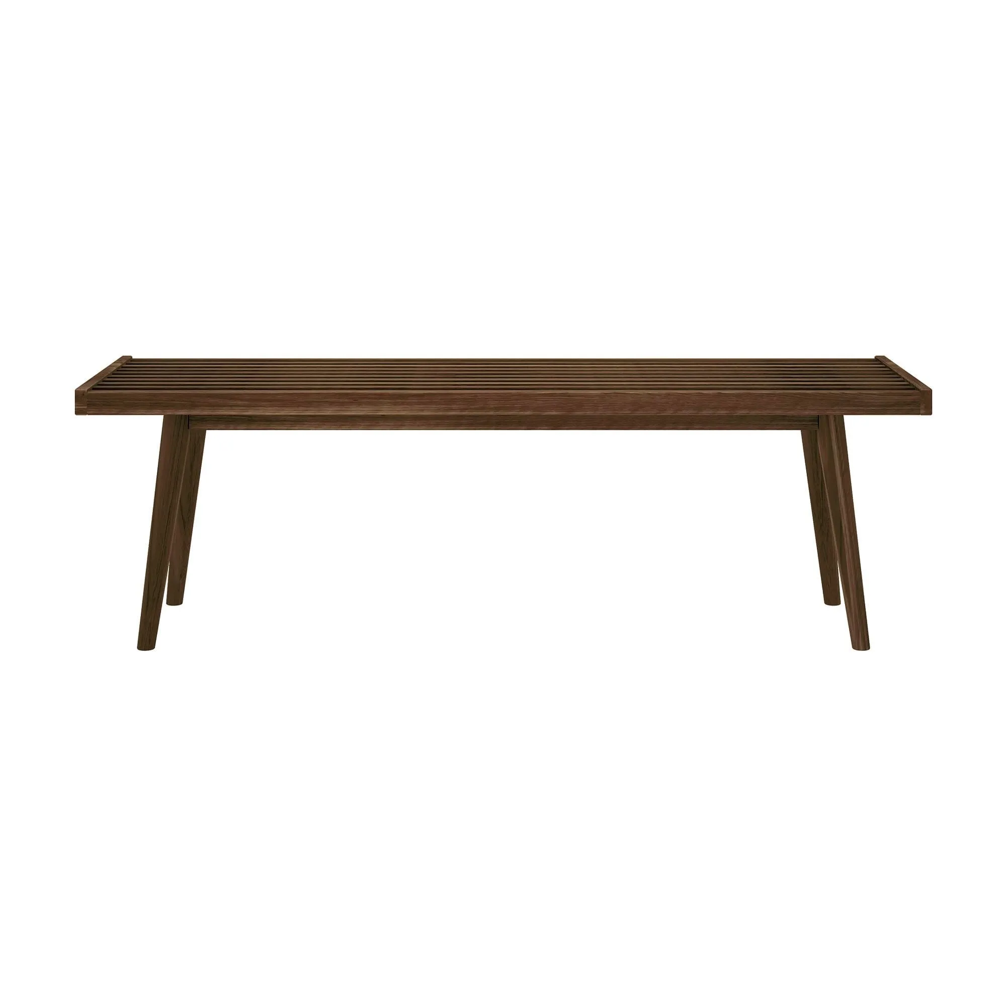 Mid-Century Modern Entryway Bench - 56"