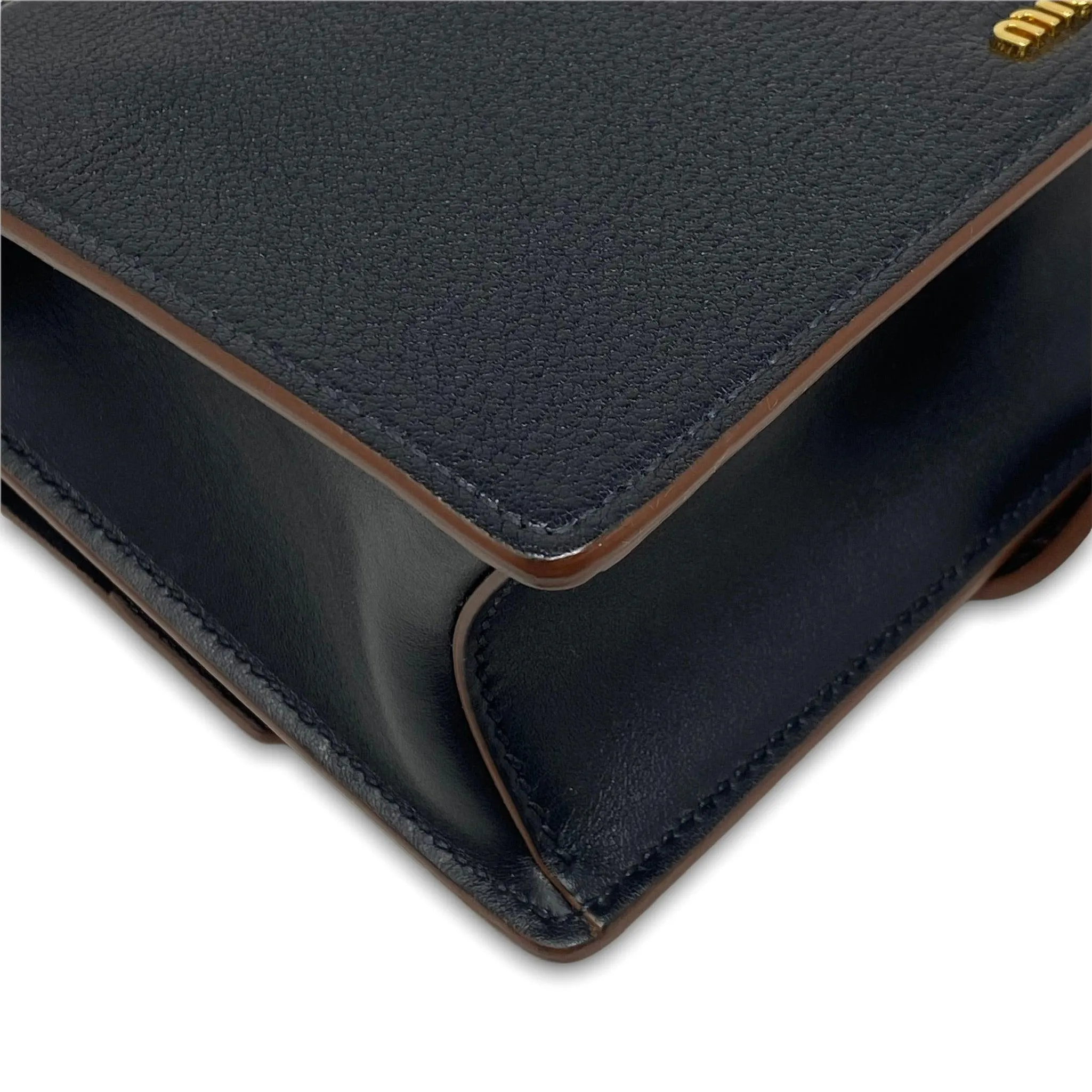 Miu Miu Black Madras Crystals Bag