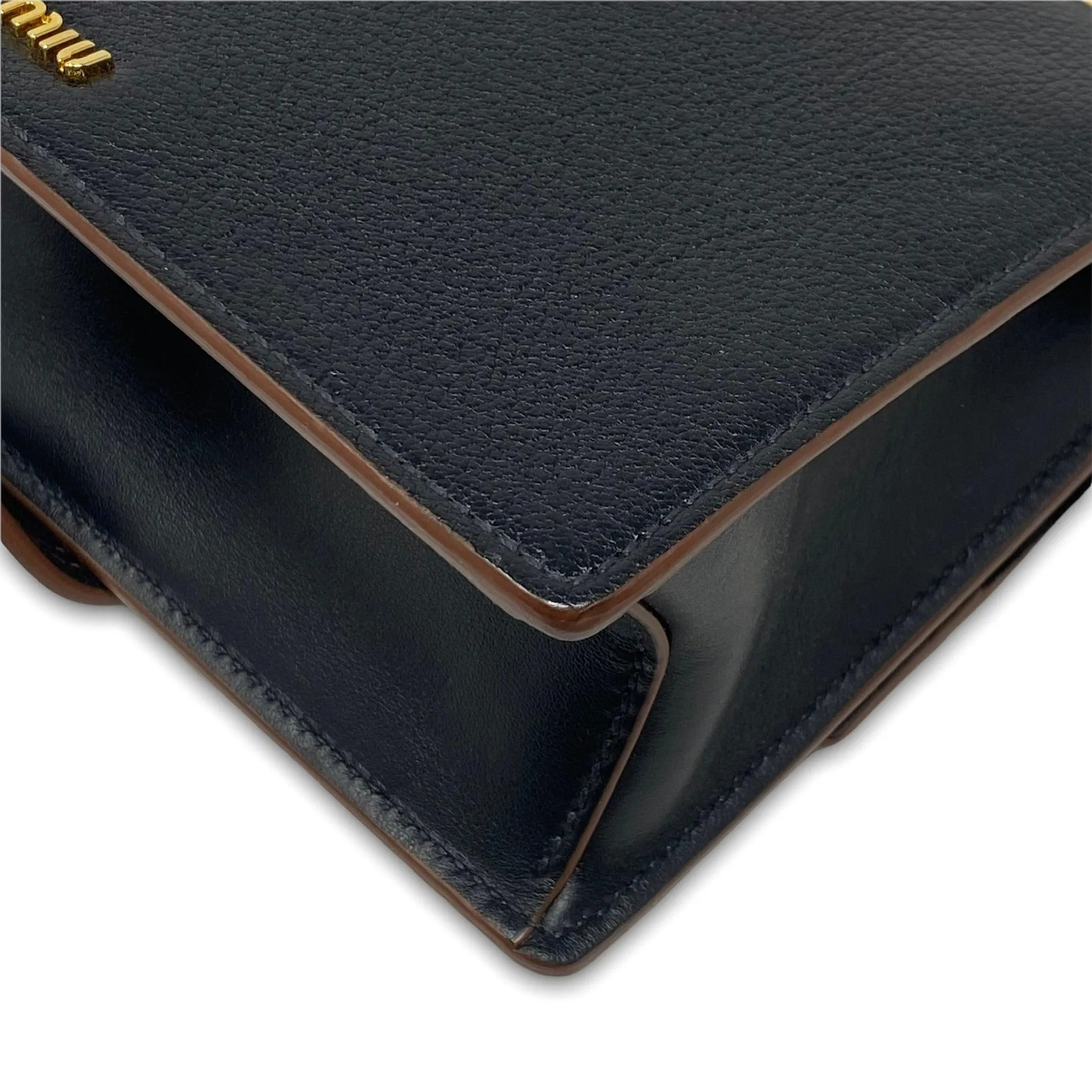 Miu Miu Black Madras Crystals Bag