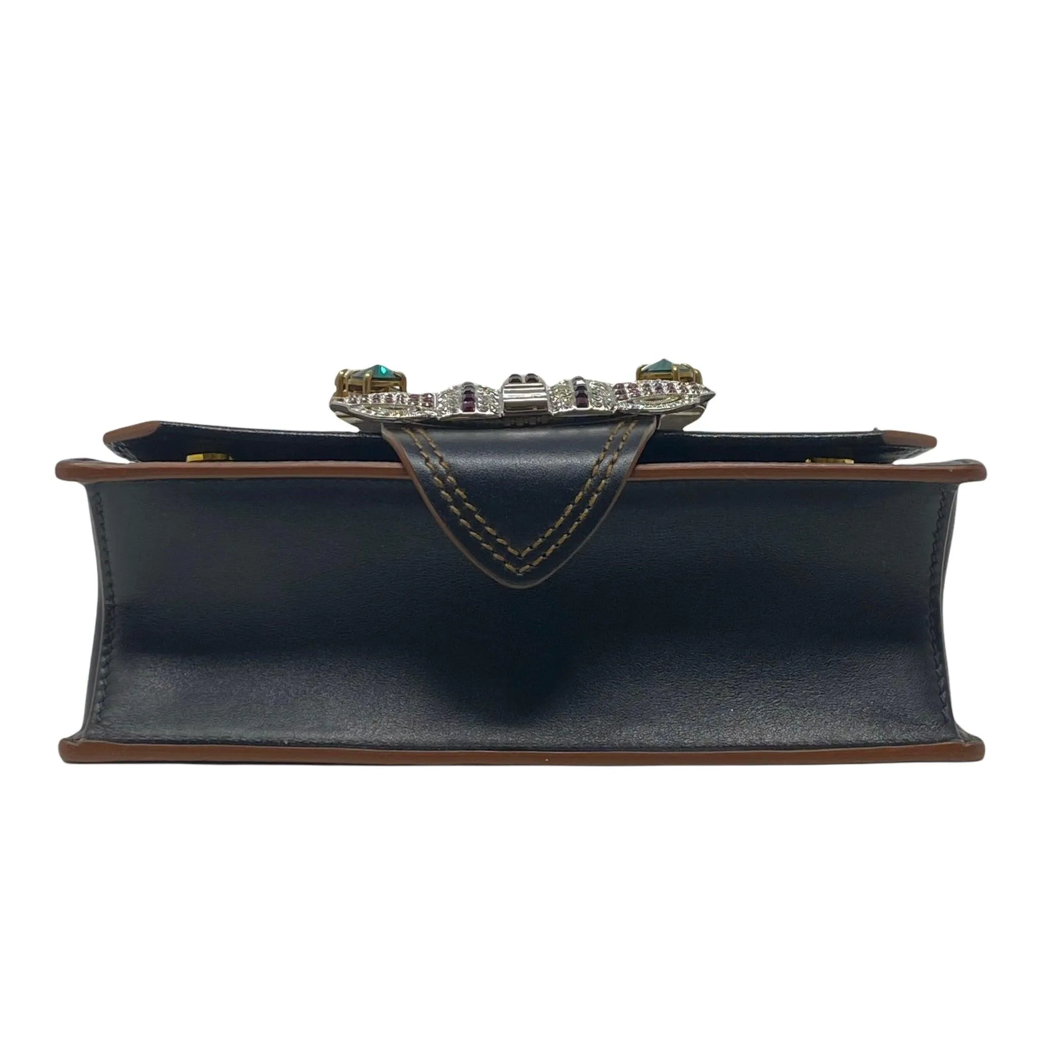 Miu Miu Black Madras Crystals Bag