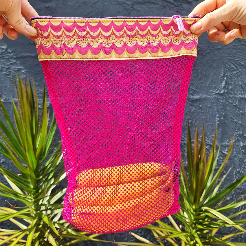Multi-Use Mesh Zipper Bags 5x7 6x10 7x12