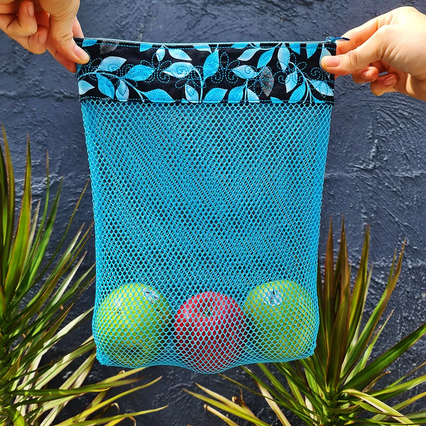 Multi-Use Mesh Zipper Bags 5x7 6x10 7x12