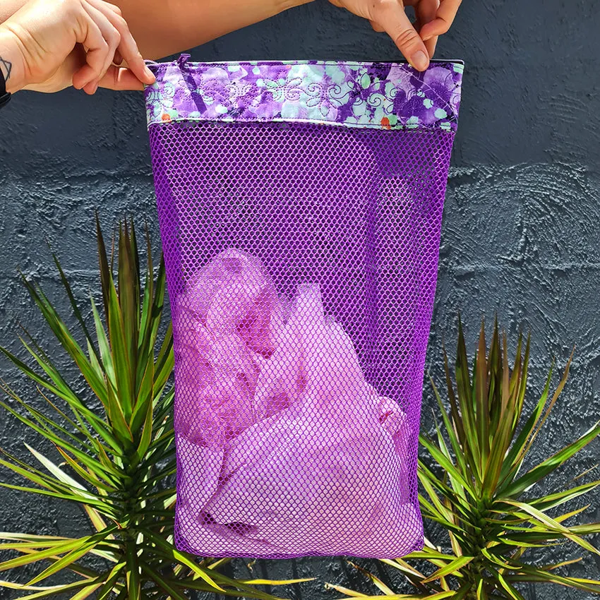 Multi-Use Mesh Zipper Bags 5x7 6x10 7x12
