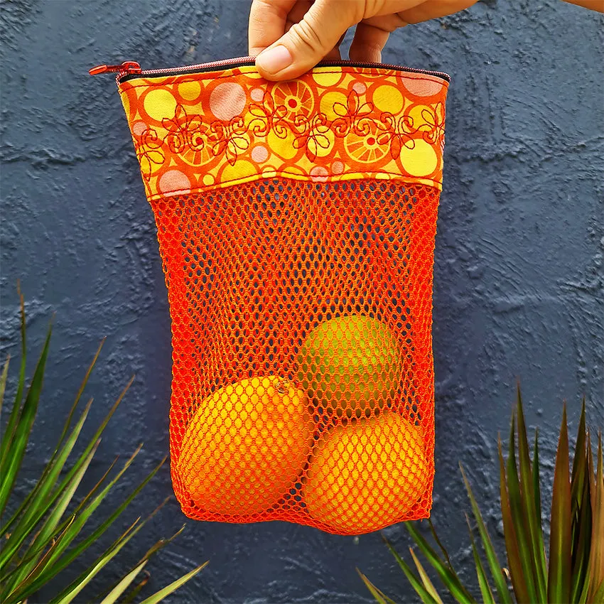 Multi-Use Mesh Zipper Bags 5x7 6x10 7x12