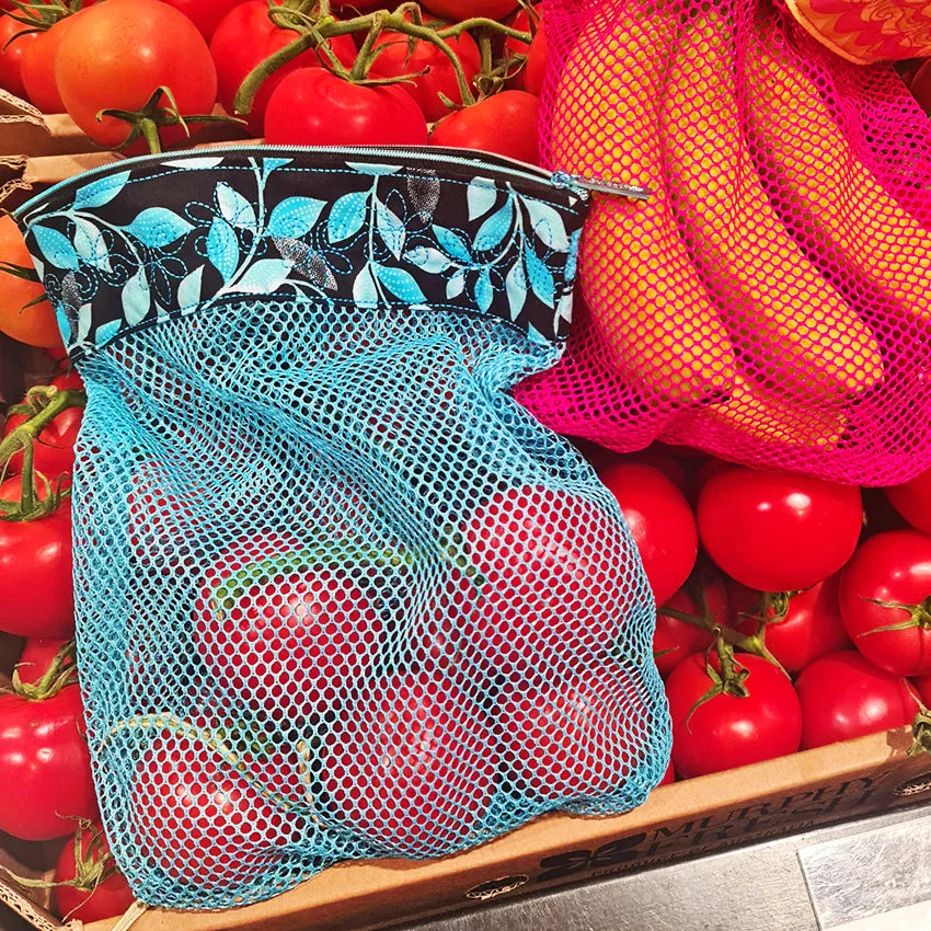 Multi-Use Mesh Zipper Bags 5x7 6x10 7x12