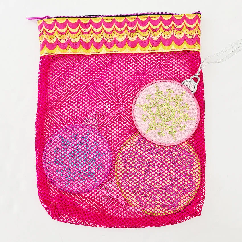 Multi-Use Mesh Zipper Bags 5x7 6x10 7x12