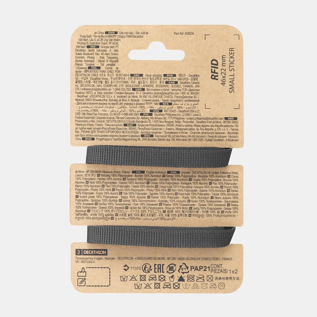 MULTI-USE STRAPS 10 mm x2