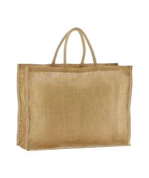 Natural - Natural starched jute market shopper