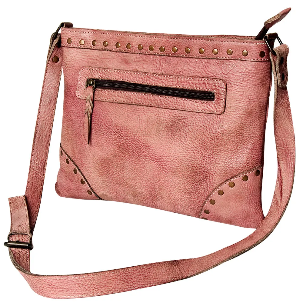 Never Mind Nmbg110C Cross Body I Vintage Handmade Genuine Cowhide Leather Women Bag Western Handbag Purse