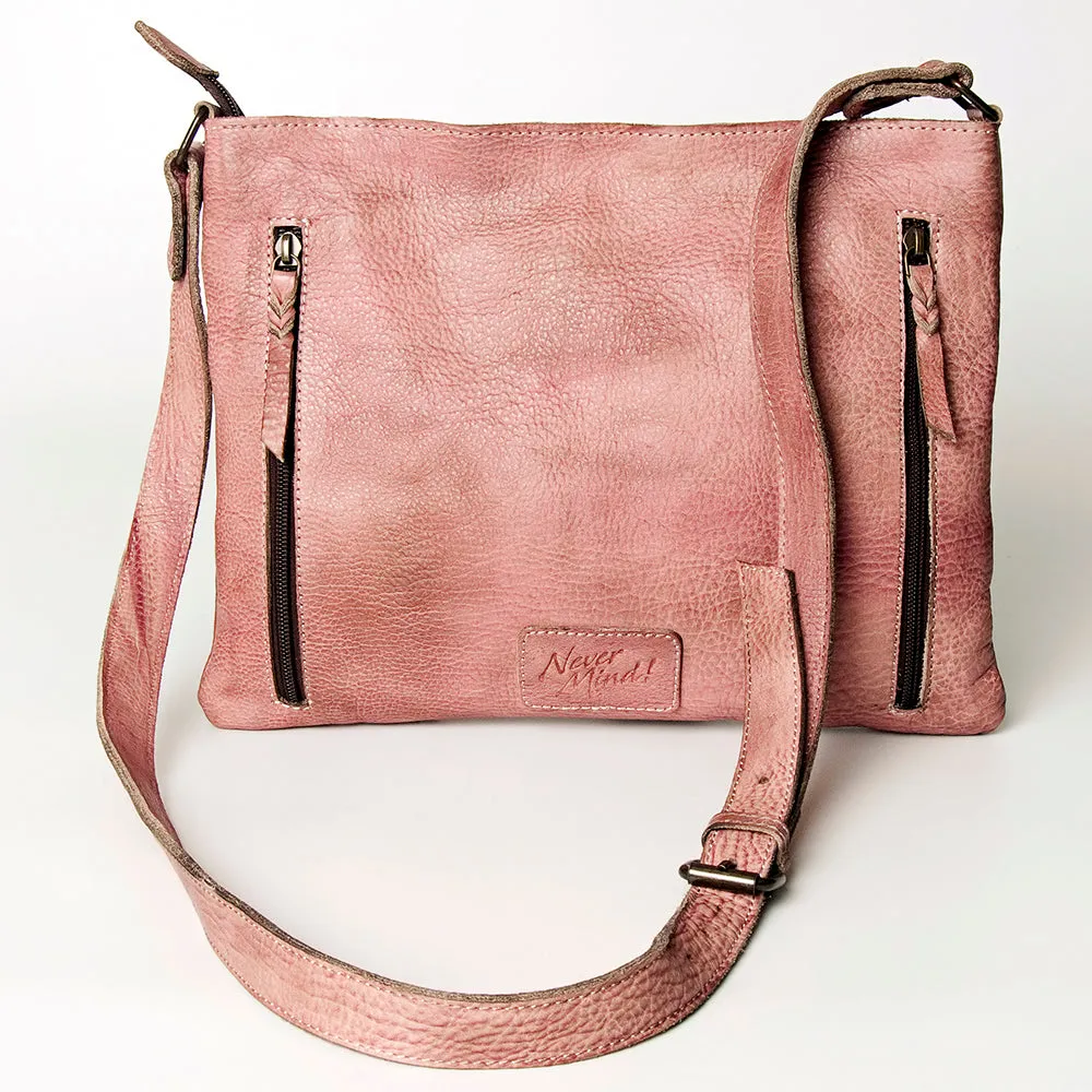 Never Mind Nmbg110C Cross Body I Vintage Handmade Genuine Cowhide Leather Women Bag Western Handbag Purse