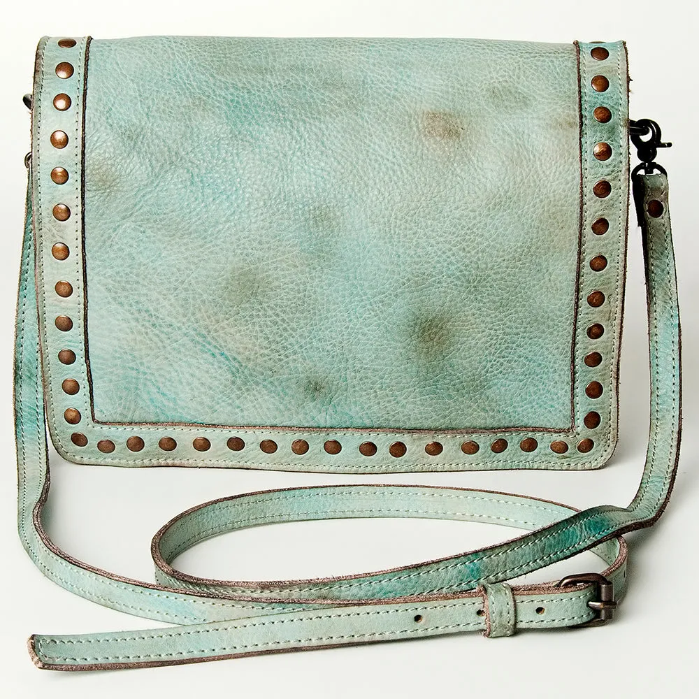 Never Mind Nmbg115D Cross Body I Vintage Handmade Genuine Cowhide Leather Women Bag Western Handbag Purse