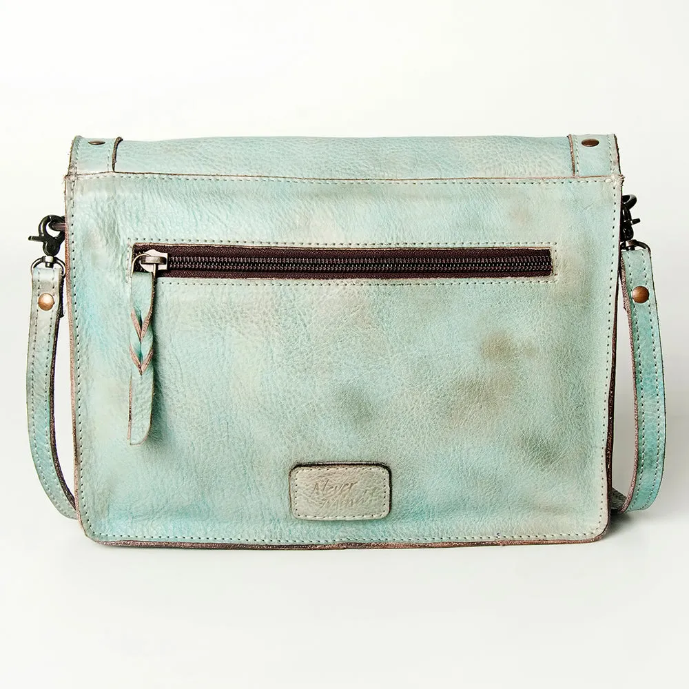 Never Mind Nmbg115D Cross Body I Vintage Handmade Genuine Cowhide Leather Women Bag Western Handbag Purse