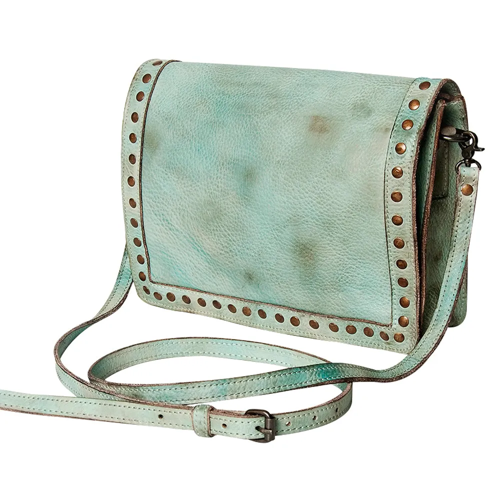 Never Mind Nmbg115D Cross Body I Vintage Handmade Genuine Cowhide Leather Women Bag Western Handbag Purse