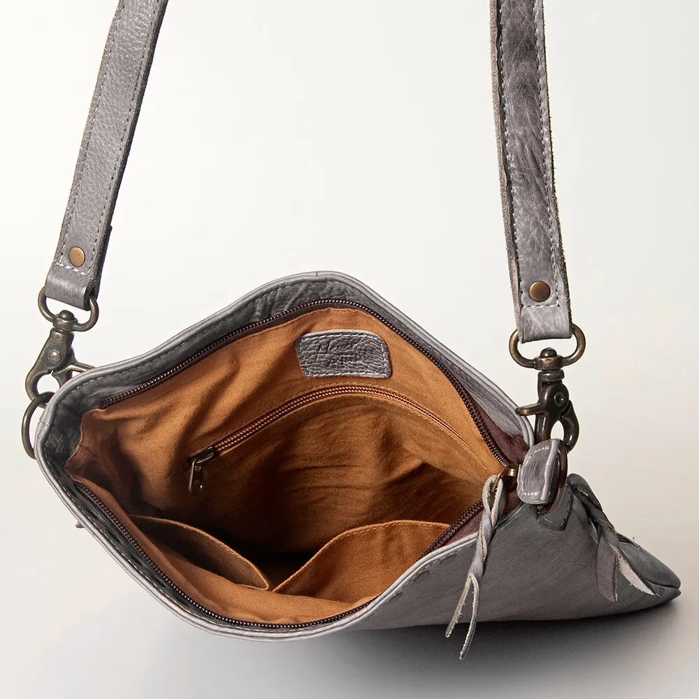 Never Mind Nmbg118C Cross Body I Vintage Handmade Genuine Cowhide Leather Women Bag Western Handbag Purse