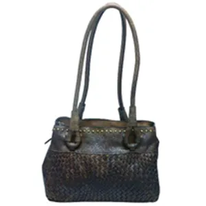 Never Mind Nmbgm102B Tote Vintage Handmade Genuine Cowhide Leather Women Bag Western Handbag Purse