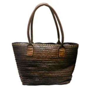 Never Mind Nmbgm104A Tote Vintage Handmade Genuine Cowhide Leather Women Bag Western Handbag Purse