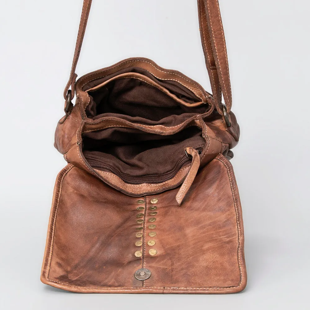 Never Mind Nmbgm114A Cross Body I Vintage Handmade Genuine Cowhide Leather Women Bag Western Handbag Purse