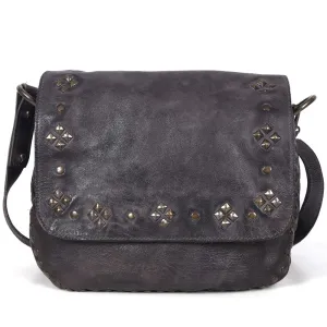 Never Mind Nmbgr105Gry Cross Body I Vintage Handmade Genuine Cowhide Leather Women Bag Western Handbag Purse