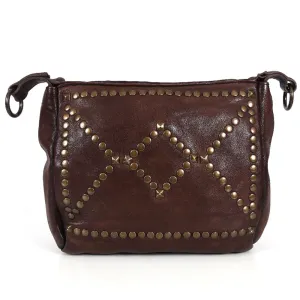 Never Mind Nmbgr107Db Cross Body I Vintage Handmade Genuine Cowhide Leather Women Bag Western Handbag Purse