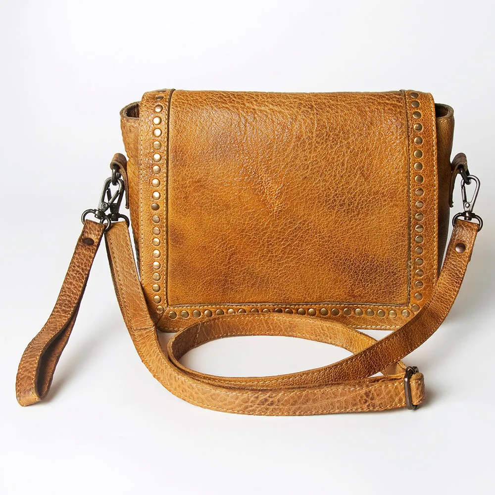 Never Mind Nmbgz101B Cross Body I Vintage Handmade Genuine Cowhide Leather Women Bag Western Handbag Purse