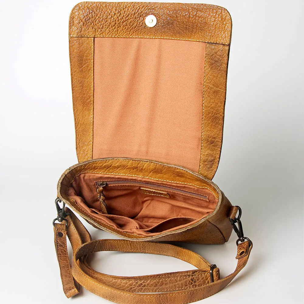 Never Mind Nmbgz101B Cross Body I Vintage Handmade Genuine Cowhide Leather Women Bag Western Handbag Purse