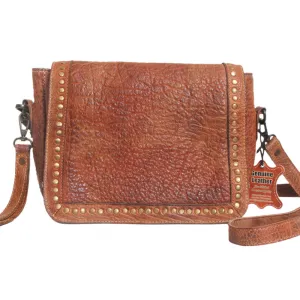 Never Mind Nmbgz101D Cross Body I Vintage Handmade Genuine Cowhide Leather Women Bag Western Handbag Purse