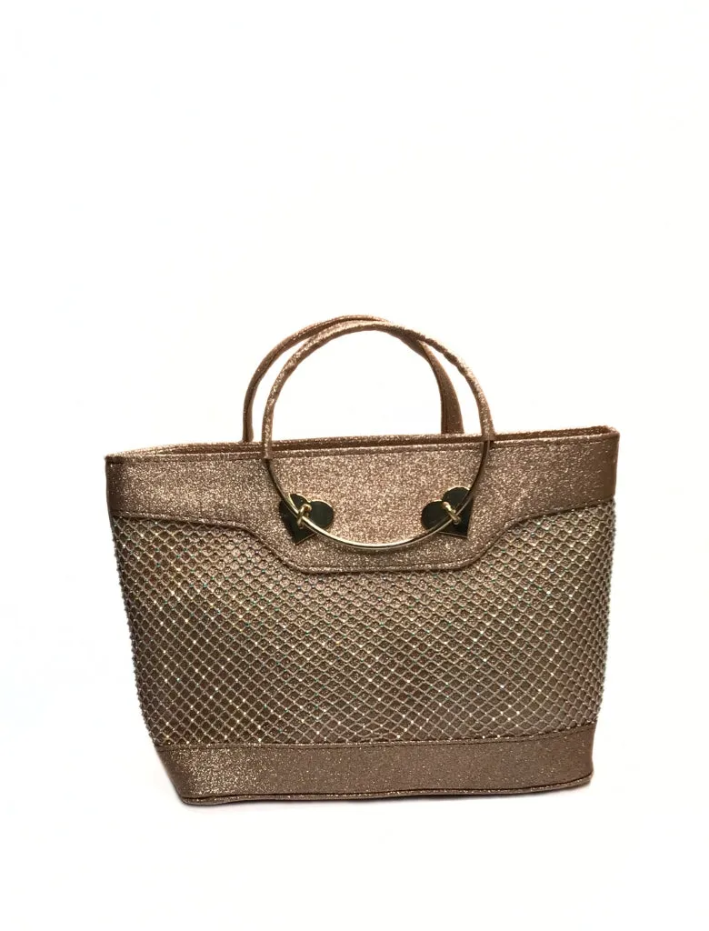 O-Ring Glossy Hand Bag
