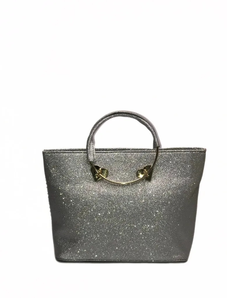 O-Ring Glossy Hand Bag