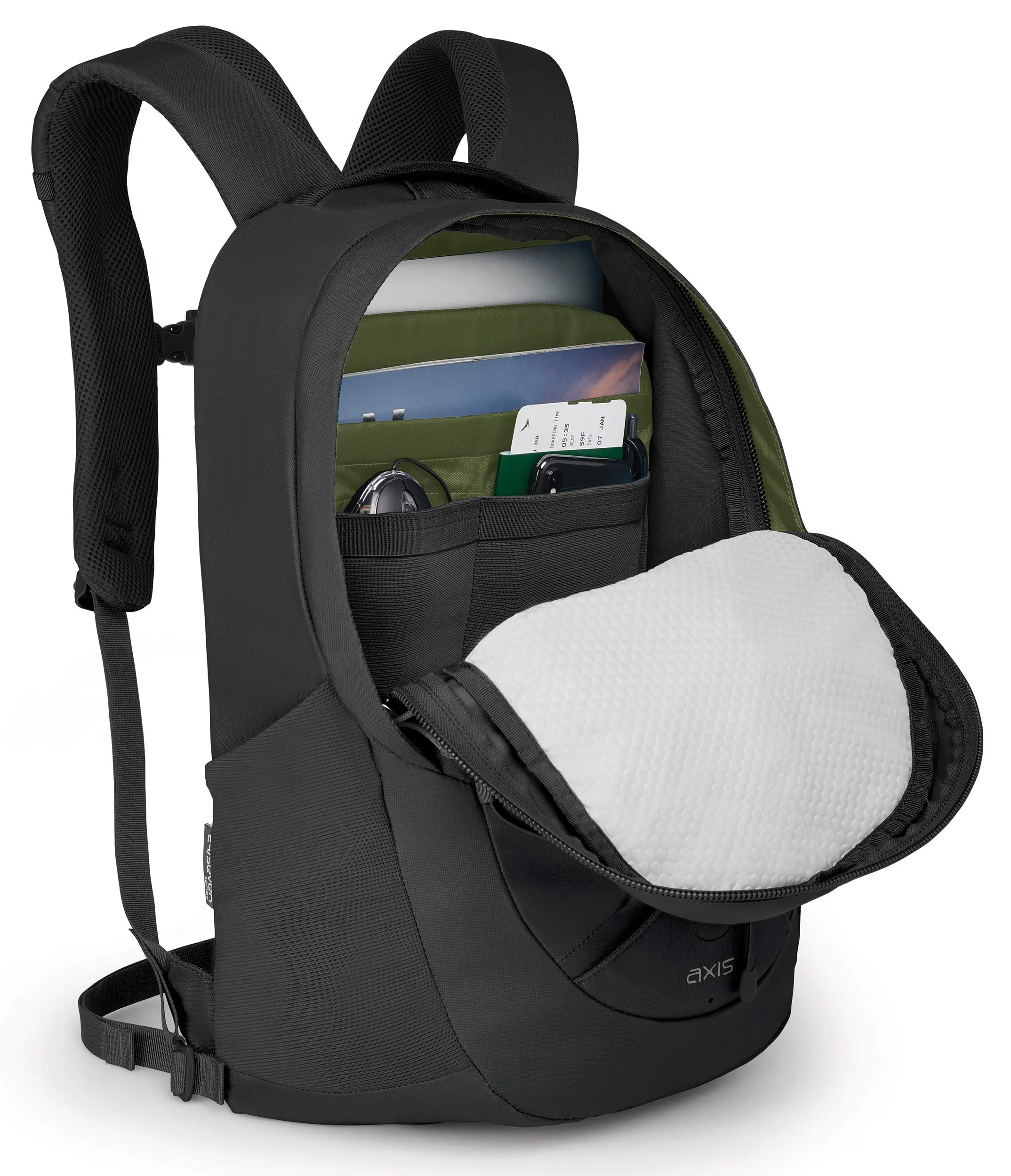 Osprey Packs Axis Laptop Backpack, Sentinel Grey