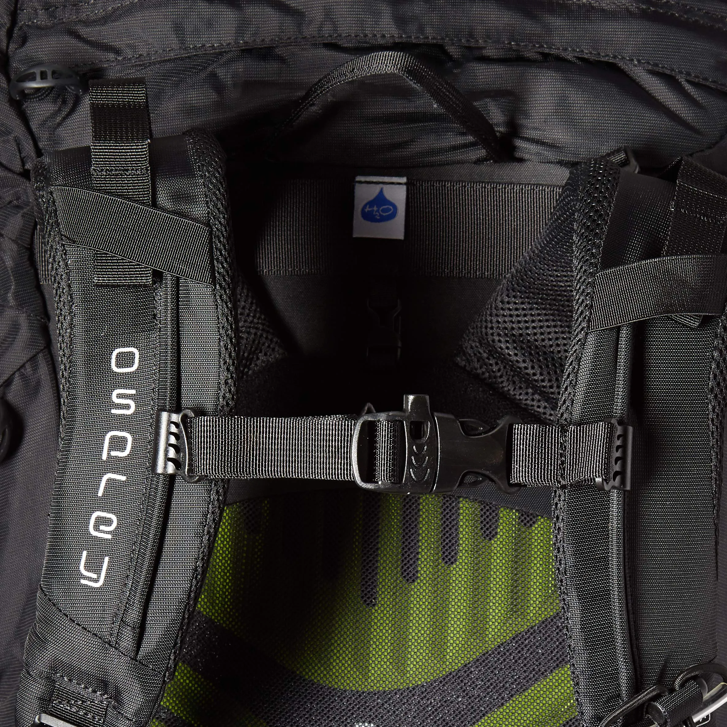 Osprey Packs Kestrel 38 Backpack, Black, Small/Medium