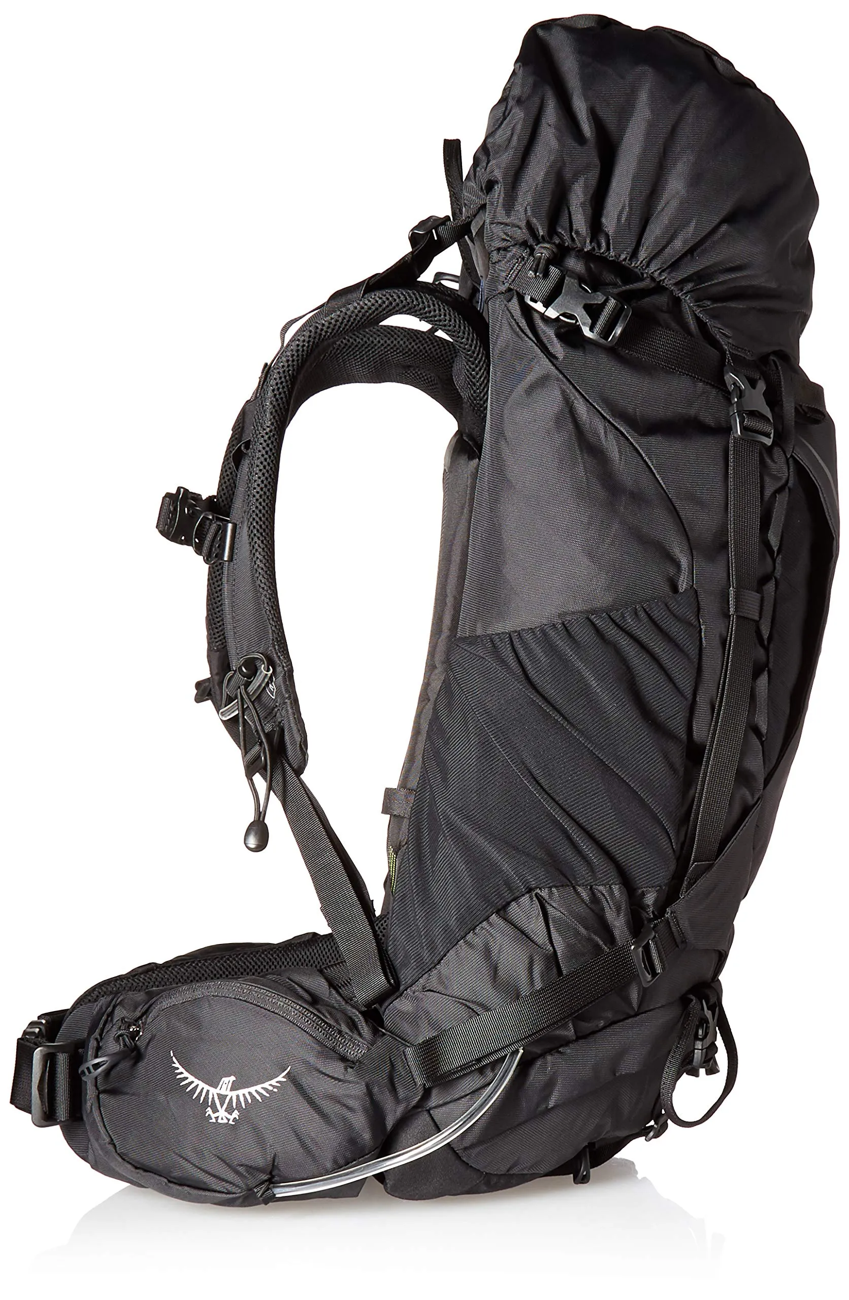 Osprey Packs Kestrel 38 Backpack, Black, Small/Medium
