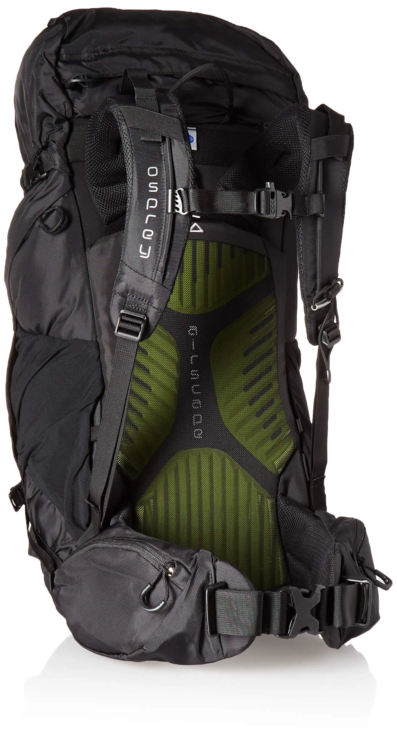 Osprey Packs Kestrel 38 Backpack, Black, Small/Medium