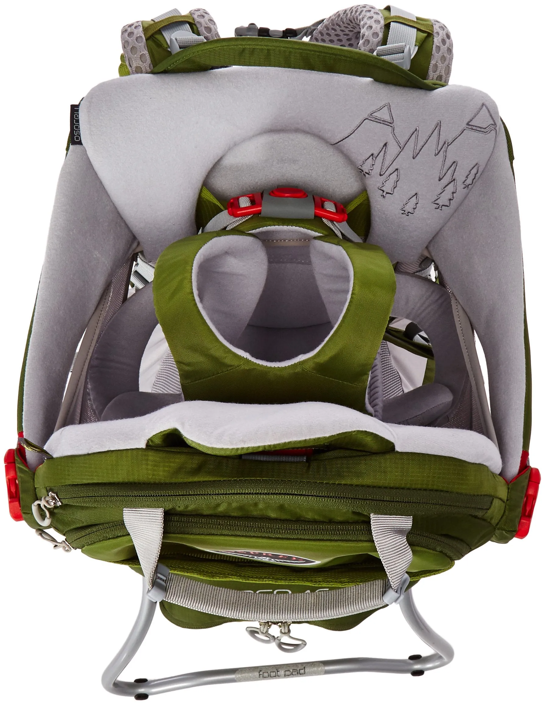 Osprey Packs Poco AG Child Carrier, Ivy Green