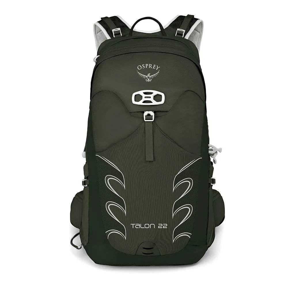 Osprey Packs Talon 22 Men's Hiking Backpack, Small/Medium, Yerba Green