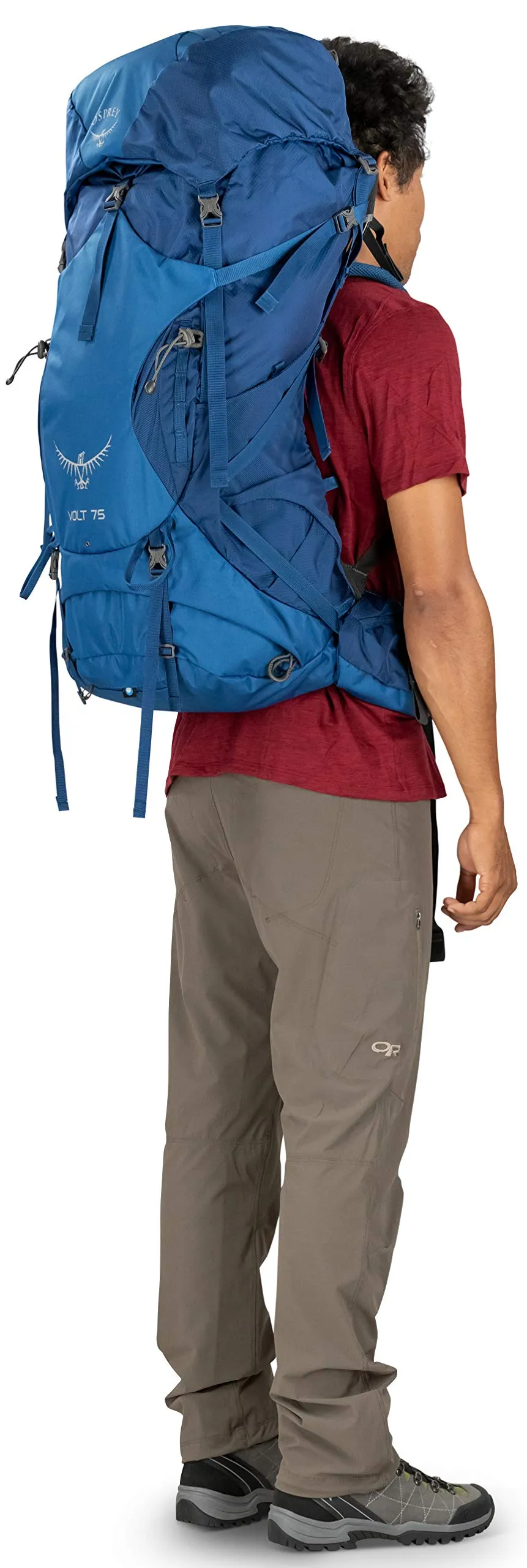Osprey Packs Volt 75 Backpacking Pack, Portada Blue, One Size