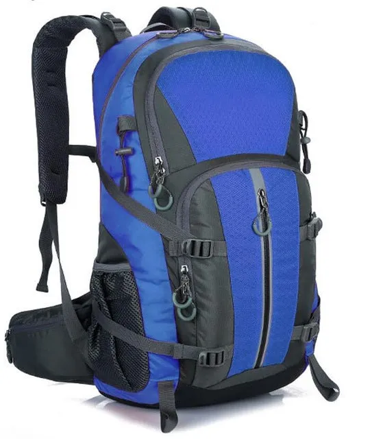 Outdoor Camping Wear Resistant 40L Backpack Mountaineering