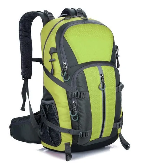 Outdoor Camping Wear Resistant 40L Backpack Mountaineering
