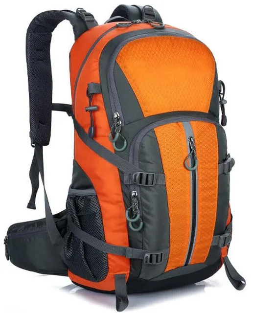 Outdoor Camping Wear Resistant 40L Backpack Mountaineering