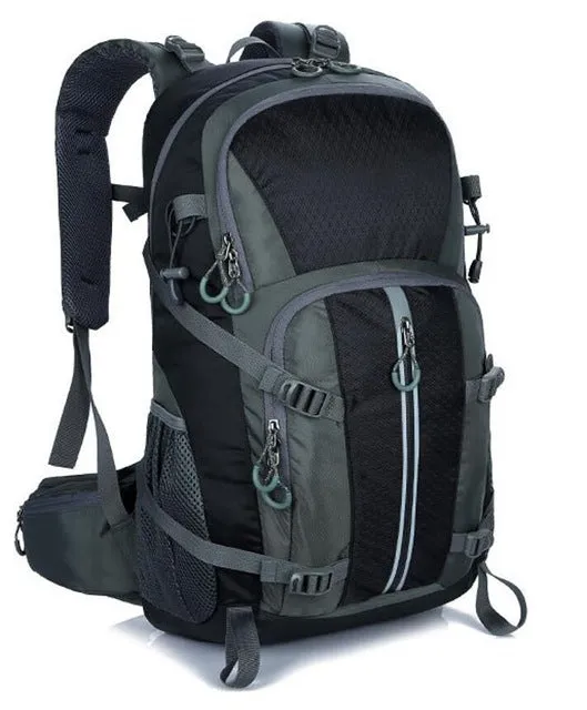 Outdoor Camping Wear Resistant 40L Backpack Mountaineering