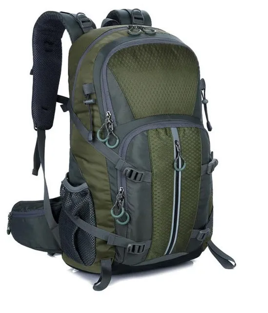 Outdoor Camping Wear Resistant 40L Backpack Mountaineering