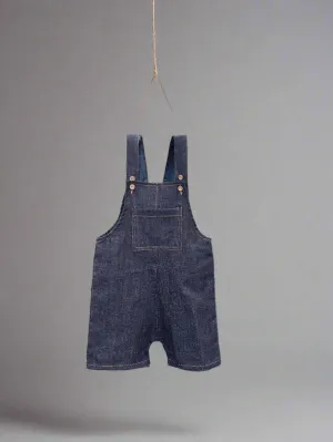 Pocketful of Play Jeans Cotton Unisex Dungaree (Black)
